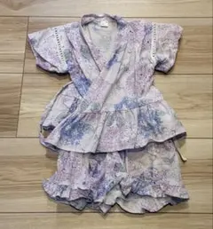 après les cours 花柄甚平 80