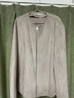 ※即購入⭕️ ZARA アウター　スエードジャケット　ベージュ