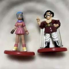 コカ・コーラ　ドラゴンボールフィギュア【ブルマ・ミスターサタン】【匿名発送】