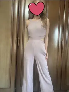 GYDA バックZIPテレコロンパース オールインワン 新品未使用タグ付き