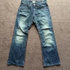 70年代 EDWIN ブーツカットジーンズ W30 濃紺 - メルカリ