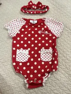 Disney ミニー ロンパース 12M