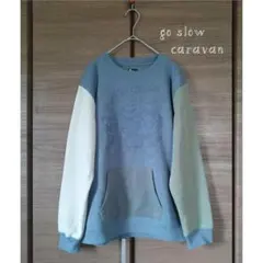 ブルー スウェット