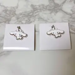 新品◇サンリオキャラクターズ　ダブルチャームグミ　シナモロール　2点セット