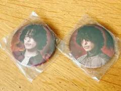 今市隆二◆RED ガチャ◆缶バッジ 2個セット