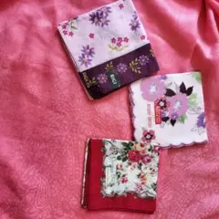 ハンカチセット　3枚