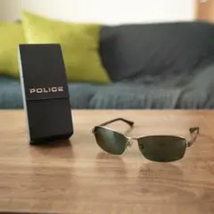 【美品】POLICE HIGHWAY3 SPL520J サングラス ケース付きのサムネイル