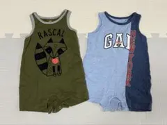 GAP ロンパース　3-6months 60-70cm　2枚セット