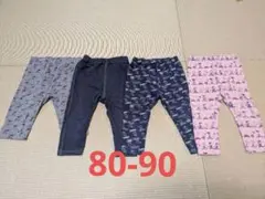 ユニクロ ベビー レギンス 4点セット 80、90cm スヌーピー