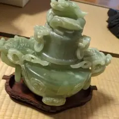 中国美術 彫刻 飛翔 馬 置物 飛翔馬 ペガサス 骨董 唐物 古美術 5176
