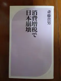 消費増税で日本崩壊 斉藤貴男著