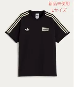 ADIDAS ORIGINALS×OASISツアースリーストライプスTシャツ L