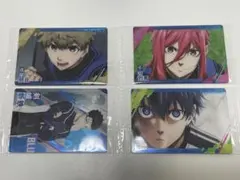 ブルーロック　ウエハースカード2  4枚セット