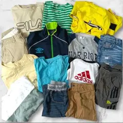 子供服まとめ売り　ウインドブレーカー　アディダス　スポカジ　男子　140〜160