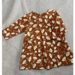 花柄ワンピース ハンドメイド