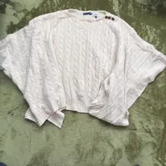 ラルフローレン　Ralph Lauren ニット　ポンチョ　セーター