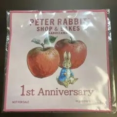 ピーターラビット SHOP&BAKES 軽井沢店1周年記念ノベルティミニタオル