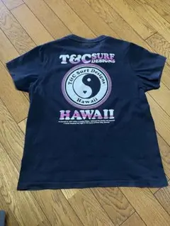 T&C Surf Designs 半袖Tシャツ ブラック 平成ギャル タウカンのサムネイル