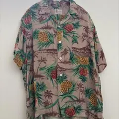 50s60s ハワイアン パイナップル レーヨン ヴィンテージ - メルカリ