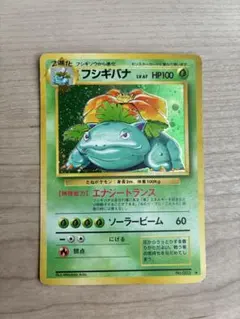 【値下げ】旧裏 ポケモンカード フシギバナ ★ 第1弾拡張 キラ 初版 美品