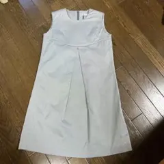 スコットクラブ　細ストライプ　ノースリーブワンピース