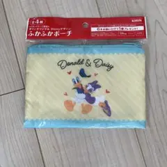キリン限定 ディズニー ふかふかポーチ ドナルド＆デイジー