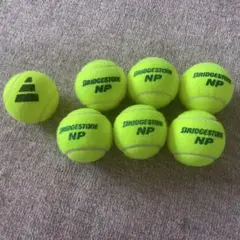 nomu様専用　ブリジストンNP テニスボール6個セット　プラス他1個　合計7個