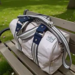 MAISON DE REEFURコラボ　ワタガシカラー　メラニーボストン　レスポ