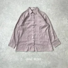 JANE MORE/パンチングシャツ/11/くすみピンク/レース風/綺麗めのサムネイル
