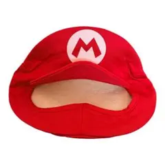 スーパーマリオ 帽子 赤 Mマーク キャップ　コスプレ