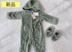 新品タグ付き❤︎ petit main なりきり恐竜カバーオール 80cm