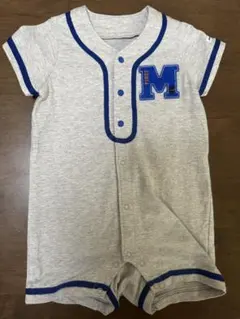 MIKIHOUSE グレー ロンパース 70