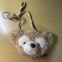 ダッフィー ぬいぐるみポーチ ベージュ