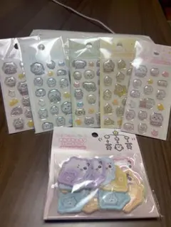 ちいかわ　ミニミニぷっくりシール　おしりもっちりフレークシール