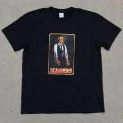 未着用　映画『スキャナーズ』Tシャツ　綿100% lサイズ　黒のサムネイル
