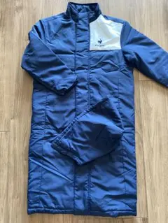【新品・未使用】lecoqsportif ルコック ベンチコート ネイビー140