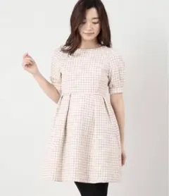 【新品未使用】Limitless Luxury ギンガムチェックワンピース
