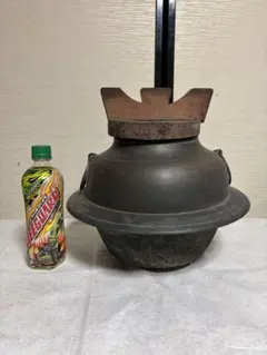 羽釜 レトロ 当時物 蓋付き 古道具 - メルカリ
