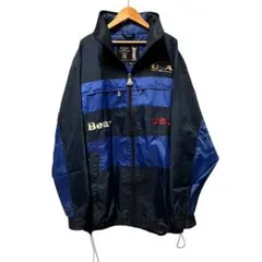 Bear USA ナイロンジャケット ネイビー/ブラック y2kのサムネイル