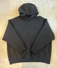 希少 4XL ユニクロ ウルトラストレッチドライスウェットプルパーカ ブラック