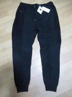 M655 カンビオ cambio 新品BLACKスウェットサルエルパンツM