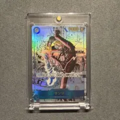 ONE PIECEカードゲーム サンジSECスーパーパラレル(コミパラ)