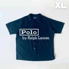 POLO RALPH LAUREN オープンカラーシャツ XL シルクコットン