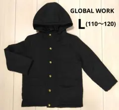 GLOBAL WORK　子供服　中綿アウター　L(110～120)　ネイビー