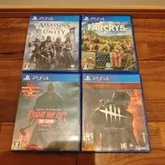 PS4 ソフト 4本セット まとめ売り - メルカリ