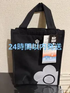 新品 MARYQUANT マリークヮント 保冷バッグ エコバッグ ブラック