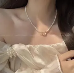 【期間限定セール】マンテルパールネックレス