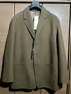 ウールブレンドテーラードジャケット&ワイドフィットパンツ 上下セット ユニクロU