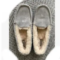 UGG 22cmモカシンスリッポン グレー