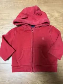 babyGap 赤 フード付きパーカー 3-6ヶ月 60cm